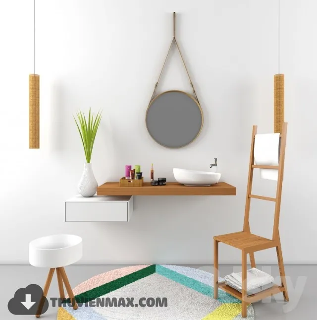 Decoration – Bathroom Furniture 3D Models – 037