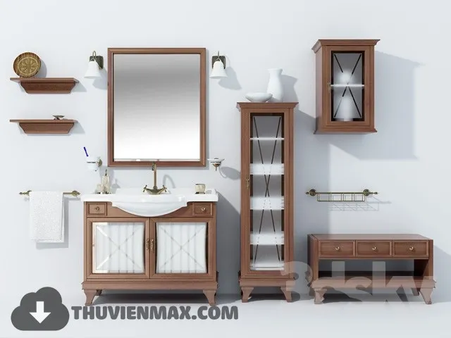 Decoration – Bathroom Furniture 3D Models – 043