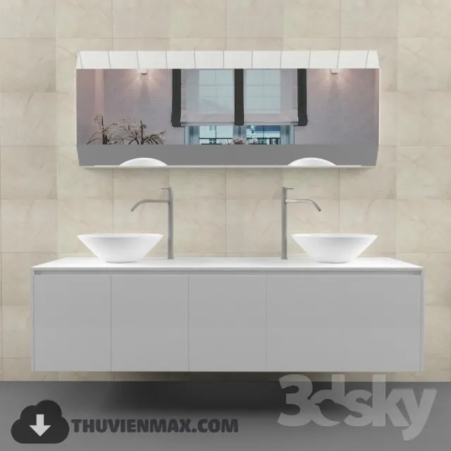Decoration – Bathroom Furniture 3D Models – 044