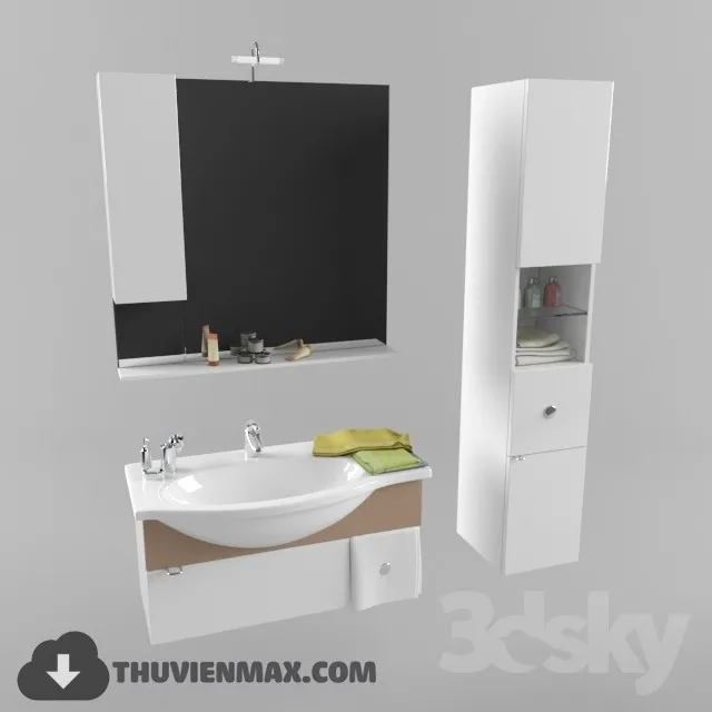 Decoration – Bathroom Furniture 3D Models – 051