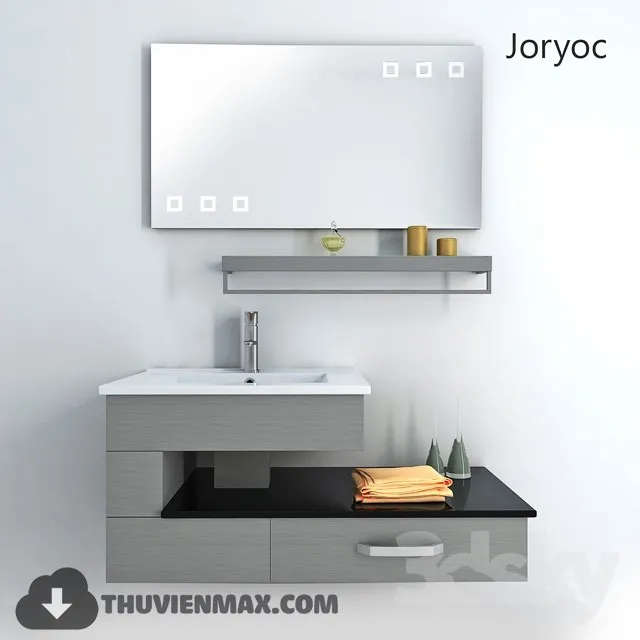 Decoration – Bathroom Furniture 3D Models – 052
