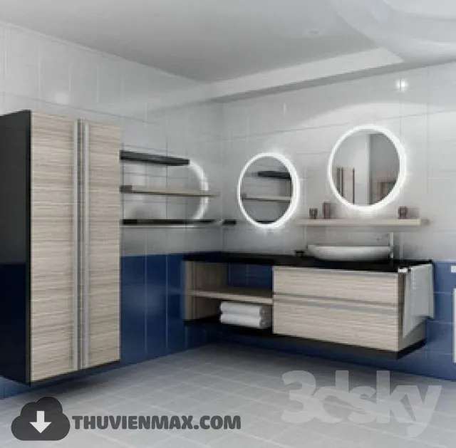 Decoration – Bathroom Furniture 3D Models – 055