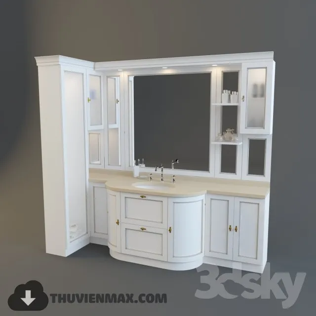 Decoration – Bathroom Furniture 3D Models – 063