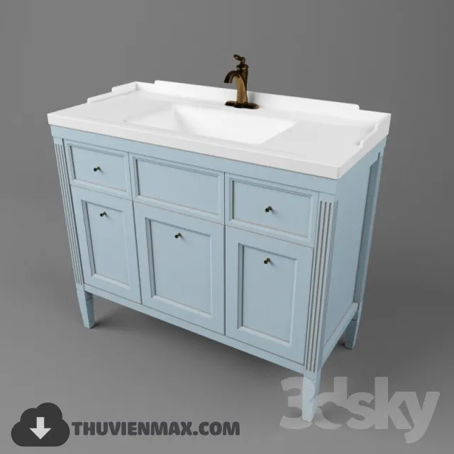 Decoration – Bathroom Furniture 3D Models – 077