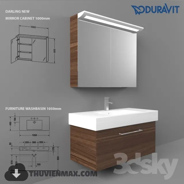 Decoration – Bathroom Furniture 3D Models – 088