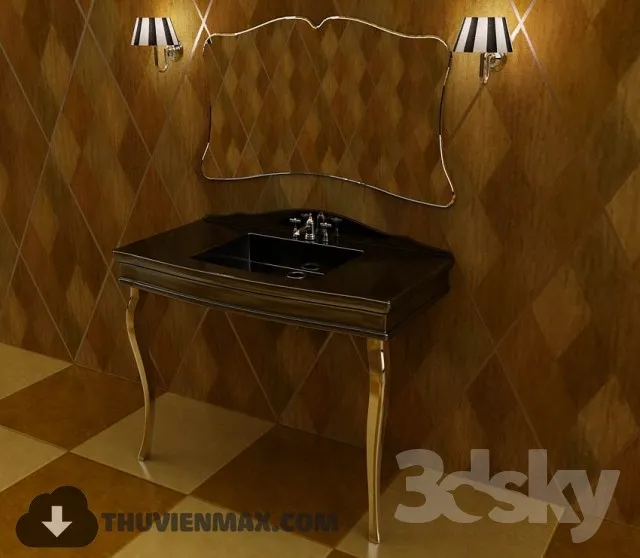 Decoration – Bathroom Furniture 3D Models – 092