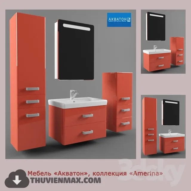 Decoration – Bathroom Furniture 3D Models – 095