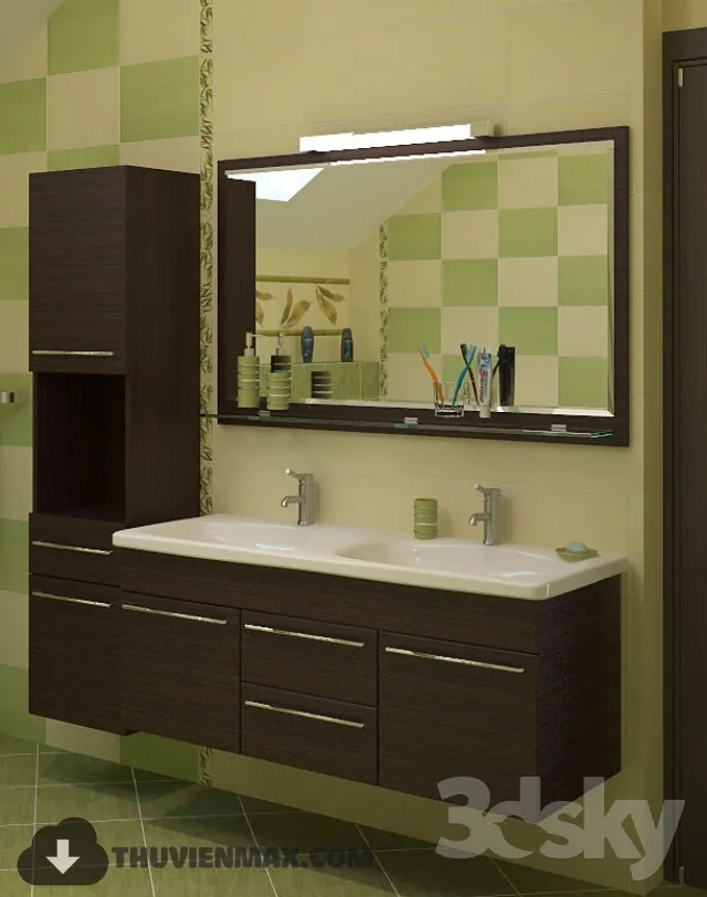Decoration – Bathroom Furniture 3D Models – 113