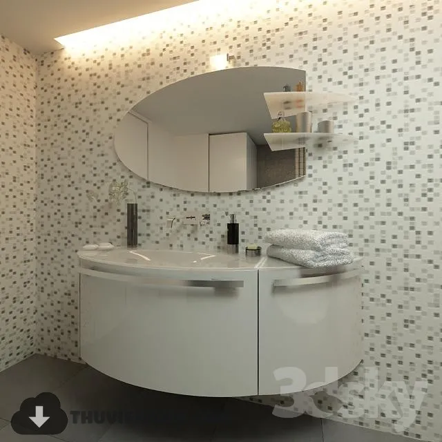Decoration – Bathroom Furniture 3D Models – 120