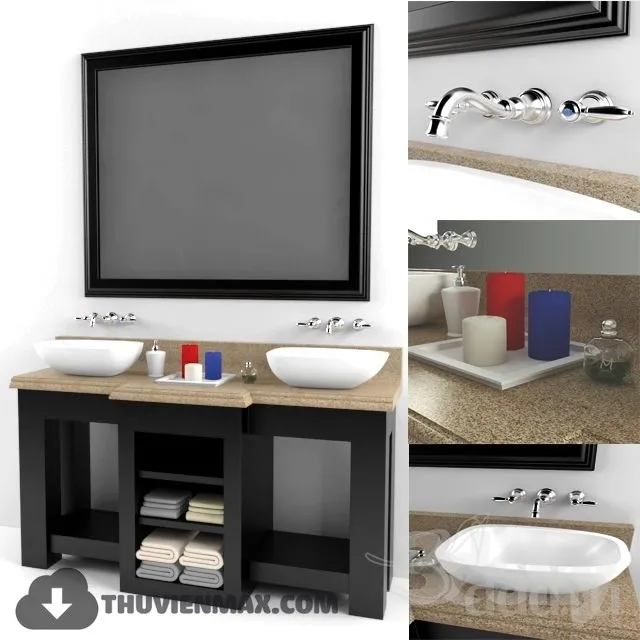 Decoration – Bathroom Furniture 3D Models – 122
