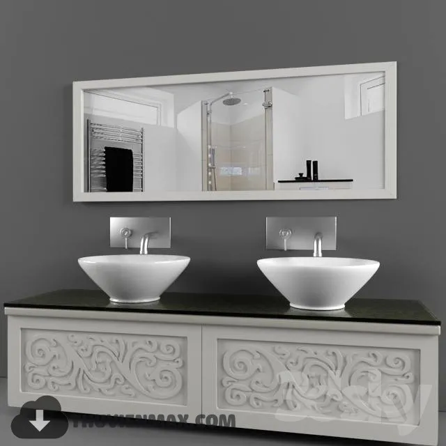 Decoration – Bathroom Furniture 3D Models – 123