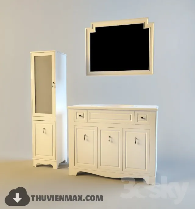 Decoration – Bathroom Furniture 3D Models – 153