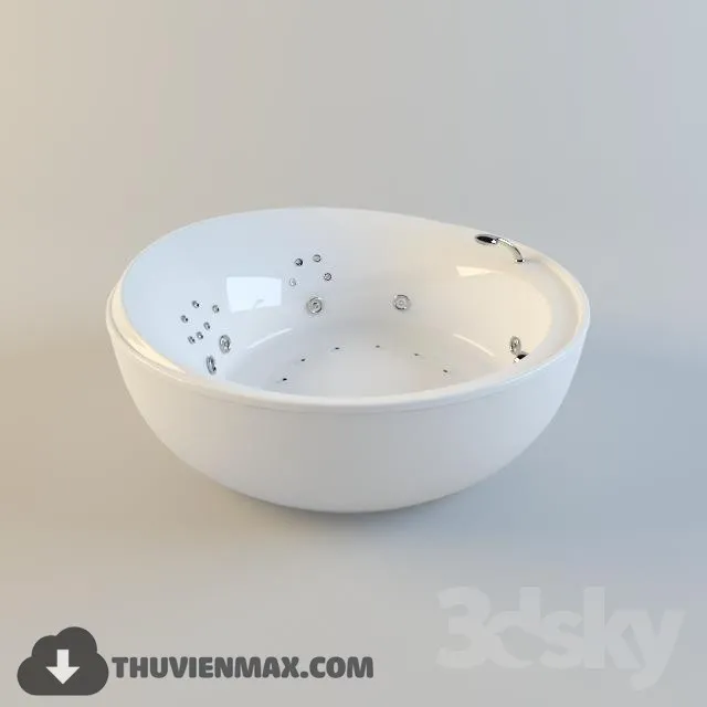 Decoration – Bathtub & Shower Cubicle 3D Models – 006