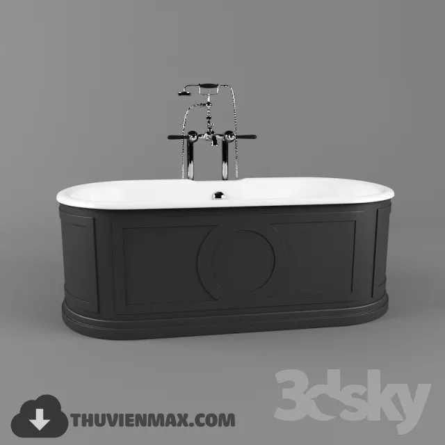 Decoration – Bathtub & Shower Cubicle 3D Models – 013
