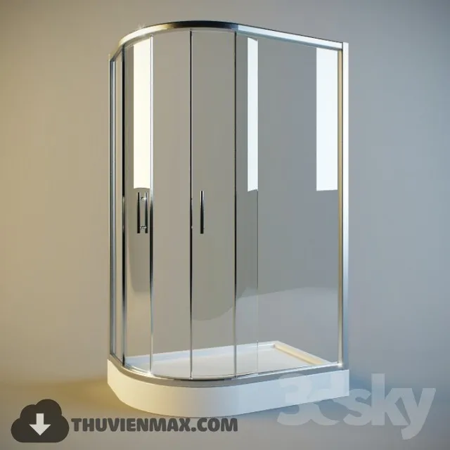 Decoration – Bathtub & Shower Cubicle 3D Models – 015