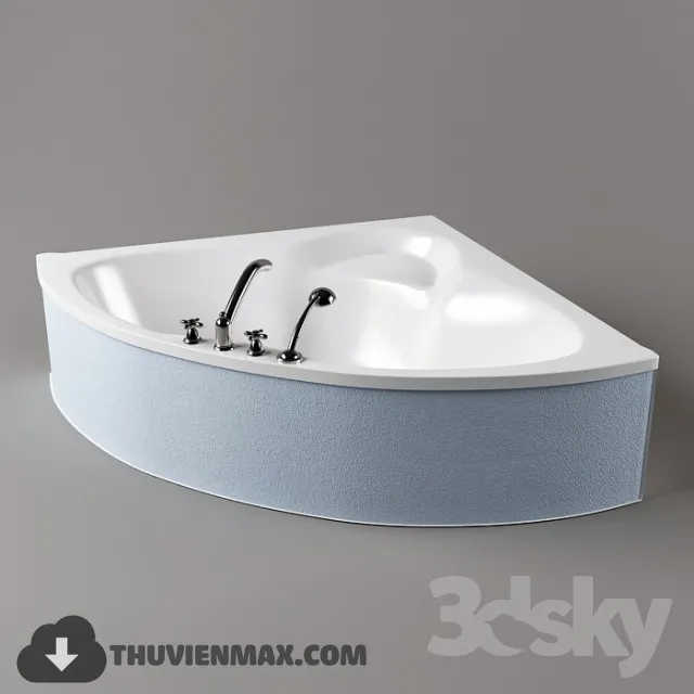 Decoration – Bathtub & Shower Cubicle 3D Models – 022