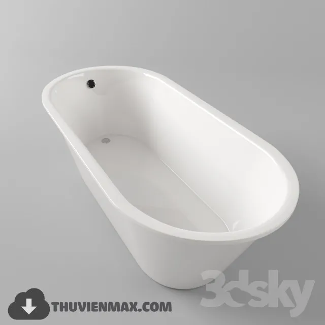Decoration – Bathtub & Shower Cubicle 3D Models – 026