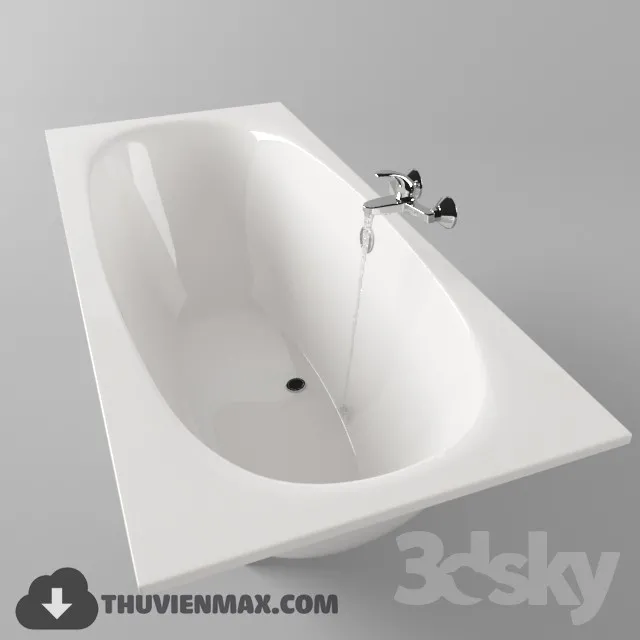 Decoration – Bathtub & Shower Cubicle 3D Models – 027