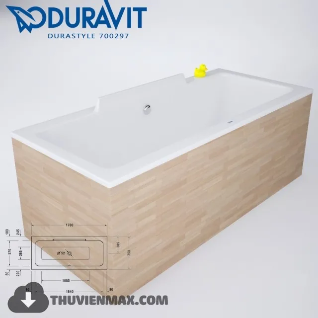 Decoration – Bathtub & Shower Cubicle 3D Models – 031