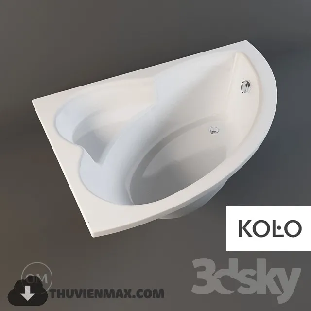 Decoration – Bathtub & Shower Cubicle 3D Models – 033