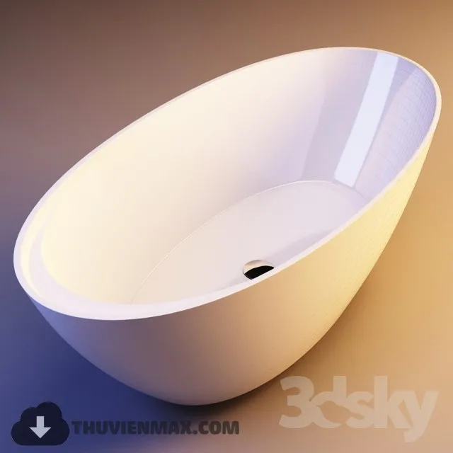 Decoration – Bathtub & Shower Cubicle 3D Models – 047