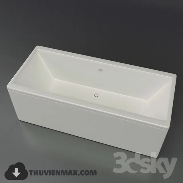 Decoration – Bathtub & Shower Cubicle 3D Models – 048