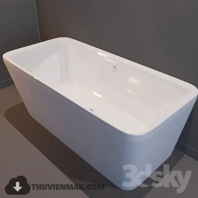 Decoration – Bathtub & Shower Cubicle 3D Models – 057
