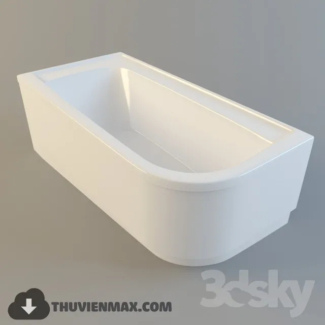 Decoration – Bathtub & Shower Cubicle 3D Models – 061