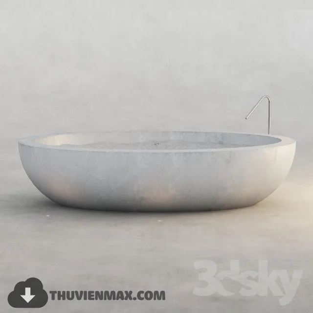 Decoration – Bathtub & Shower Cubicle 3D Models – 068