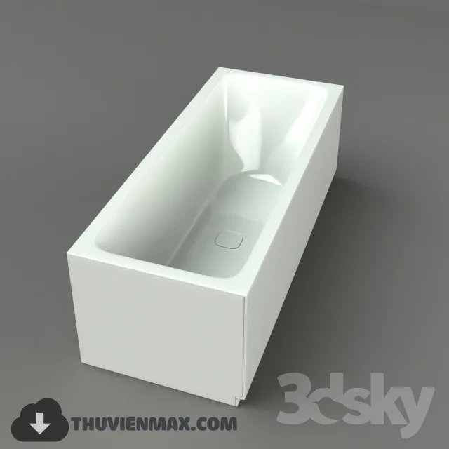 Decoration – Bathtub & Shower Cubicle 3D Models – 073