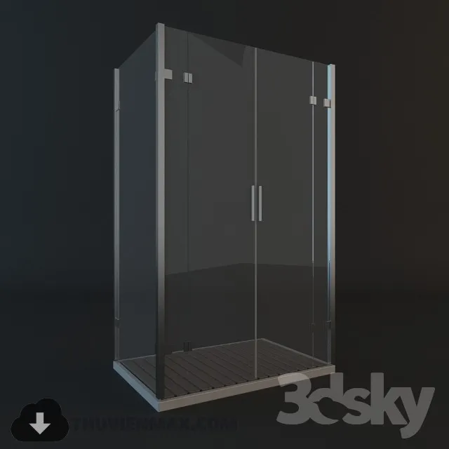 Decoration – Bathtub & Shower Cubicle 3D Models – 074