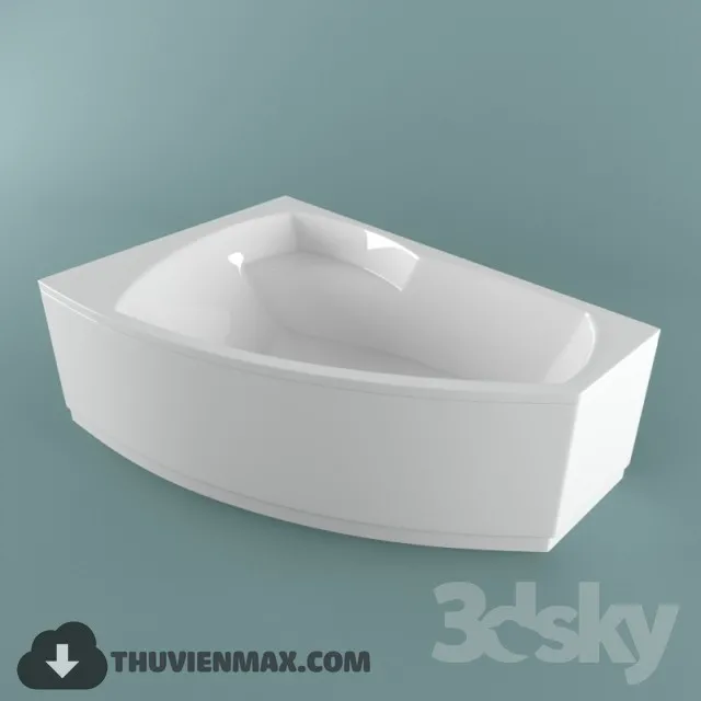 Decoration – Bathtub & Shower Cubicle 3D Models – 078