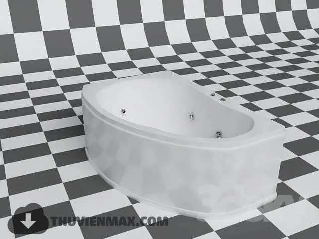 Decoration – Bathtub & Shower Cubicle 3D Models – 081