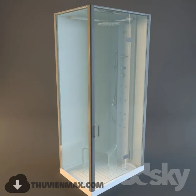 Decoration – Bathtub & Shower Cubicle 3D Models – 082