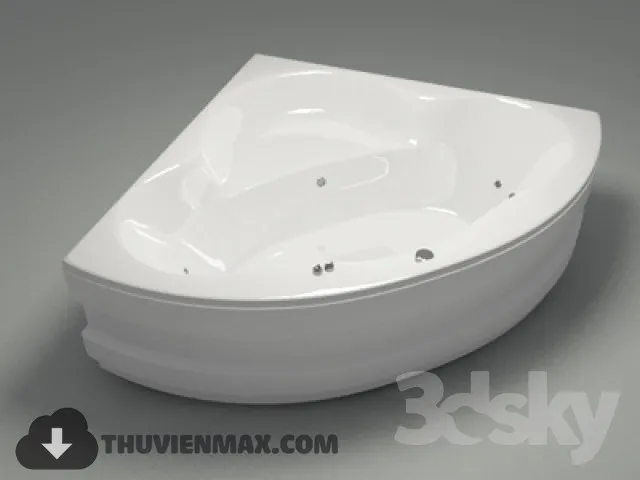 Decoration – Bathtub & Shower Cubicle 3D Models – 090