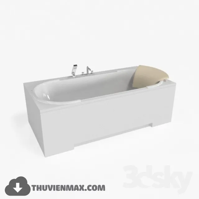 Decoration – Bathtub & Shower Cubicle 3D Models – 091