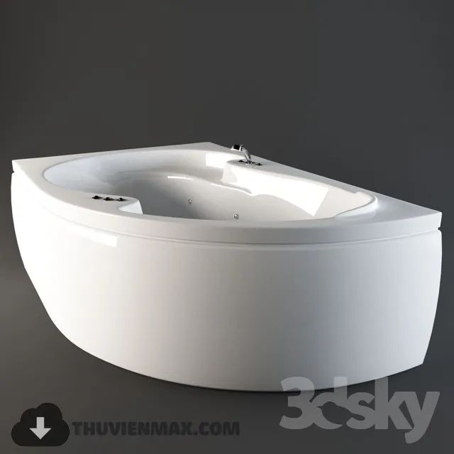 Decoration – Bathtub & Shower Cubicle 3D Models – 093