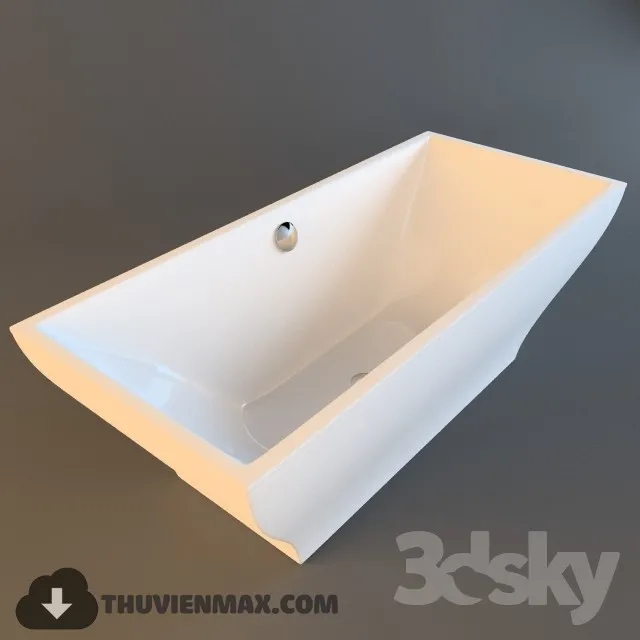 Decoration – Bathtub & Shower Cubicle 3D Models – 095