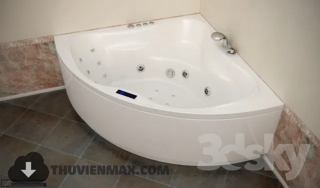 Decoration – Bathtub & Shower Cubicle 3D Models – 098