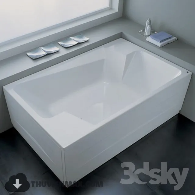 Decoration – Bathtub & Shower Cubicle 3D Models – 100