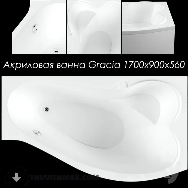 Decoration – Bathtub & Shower Cubicle 3D Models – 101