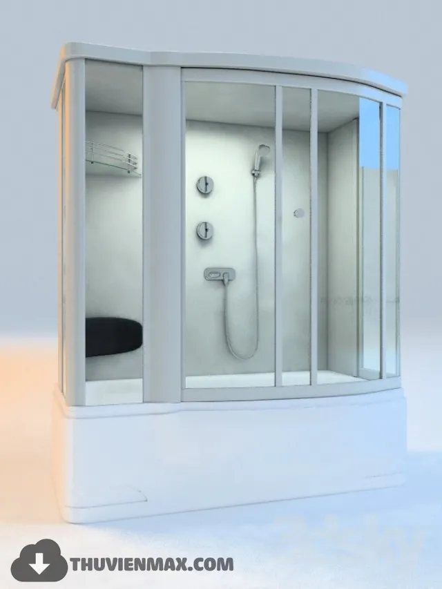 Decoration – Bathtub & Shower Cubicle 3D Models – 109