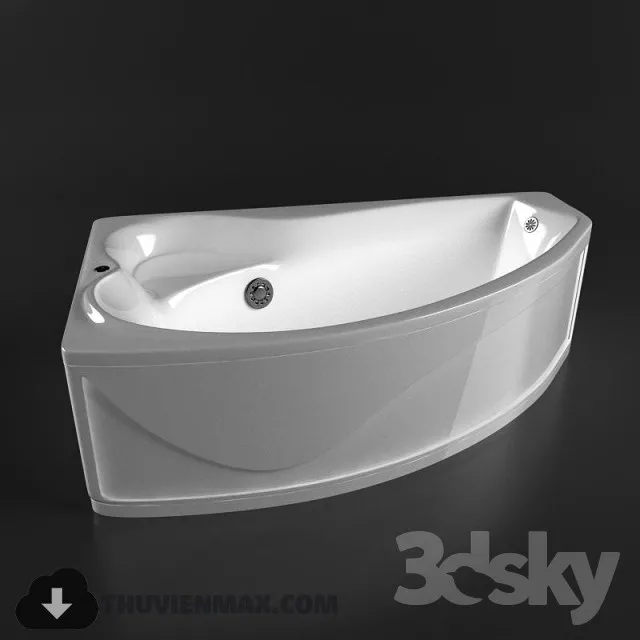 Decoration – Bathtub & Shower Cubicle 3D Models – 117