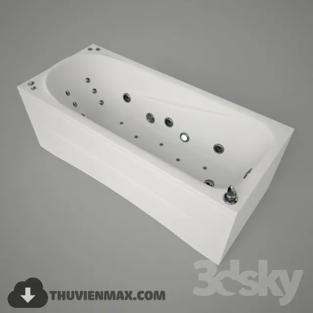 Decoration – Bathtub & Shower Cubicle 3D Models – 120