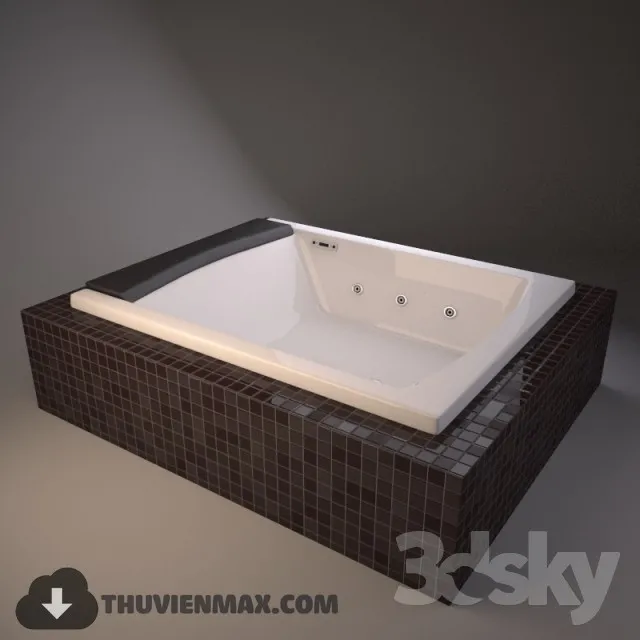 Decoration – Bathtub & Shower Cubicle 3D Models – 124