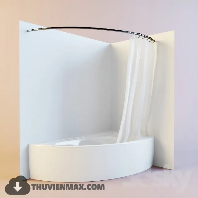 Decoration – Bathtub & Shower Cubicle 3D Models – 125