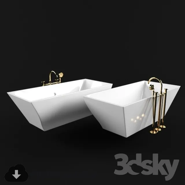 Decoration – Bathtub & Shower Cubicle 3D Models – 126