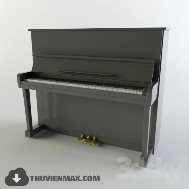 Decoration 3D Models – Musical Instrument 007