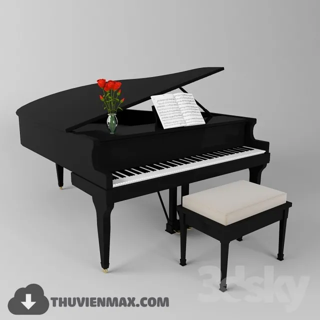 Decoration 3D Models – Musical Instrument 011