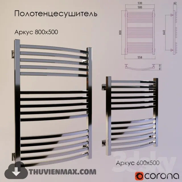 Decoration – Tap & Towel Radiator 3D Models – 075